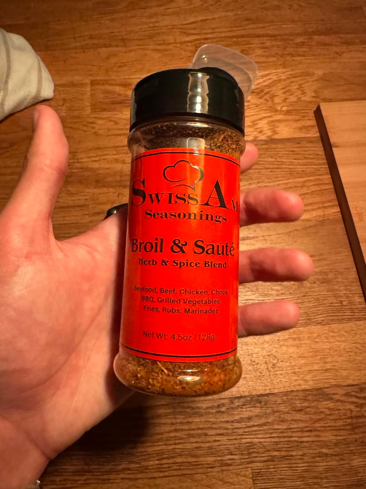 SwissAm Seasonings Home Chef with new shaker