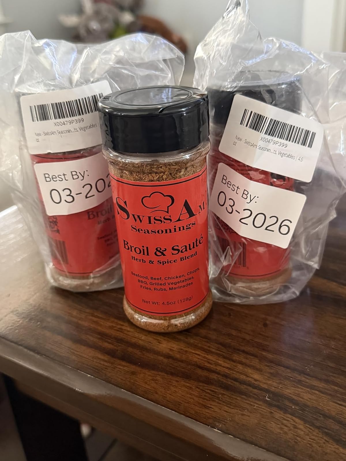 SwissAm Seasonings Amazon order customer unboxing