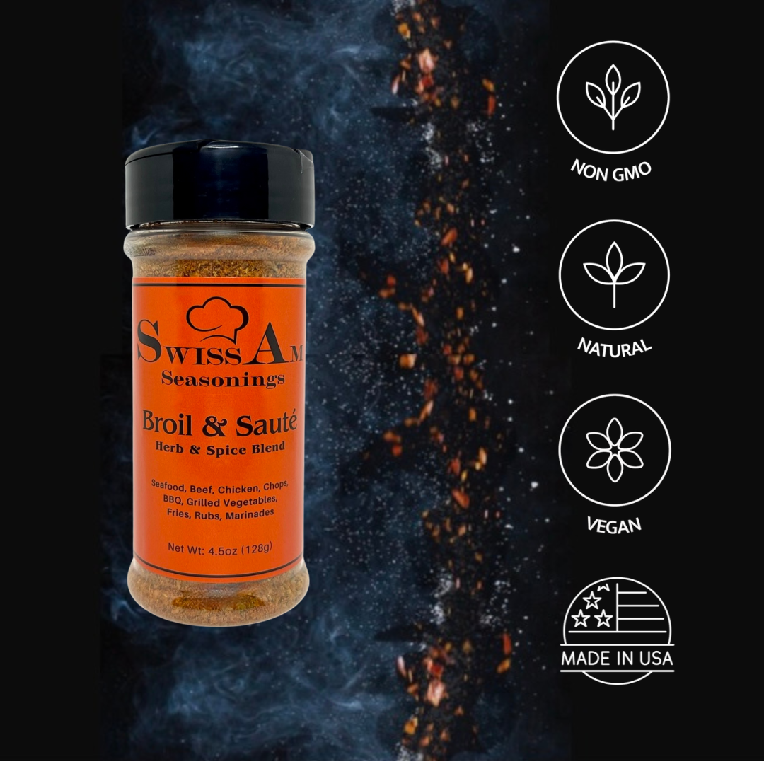 Broil & Sauté | Herb & Spice Blend | 4.5 oz